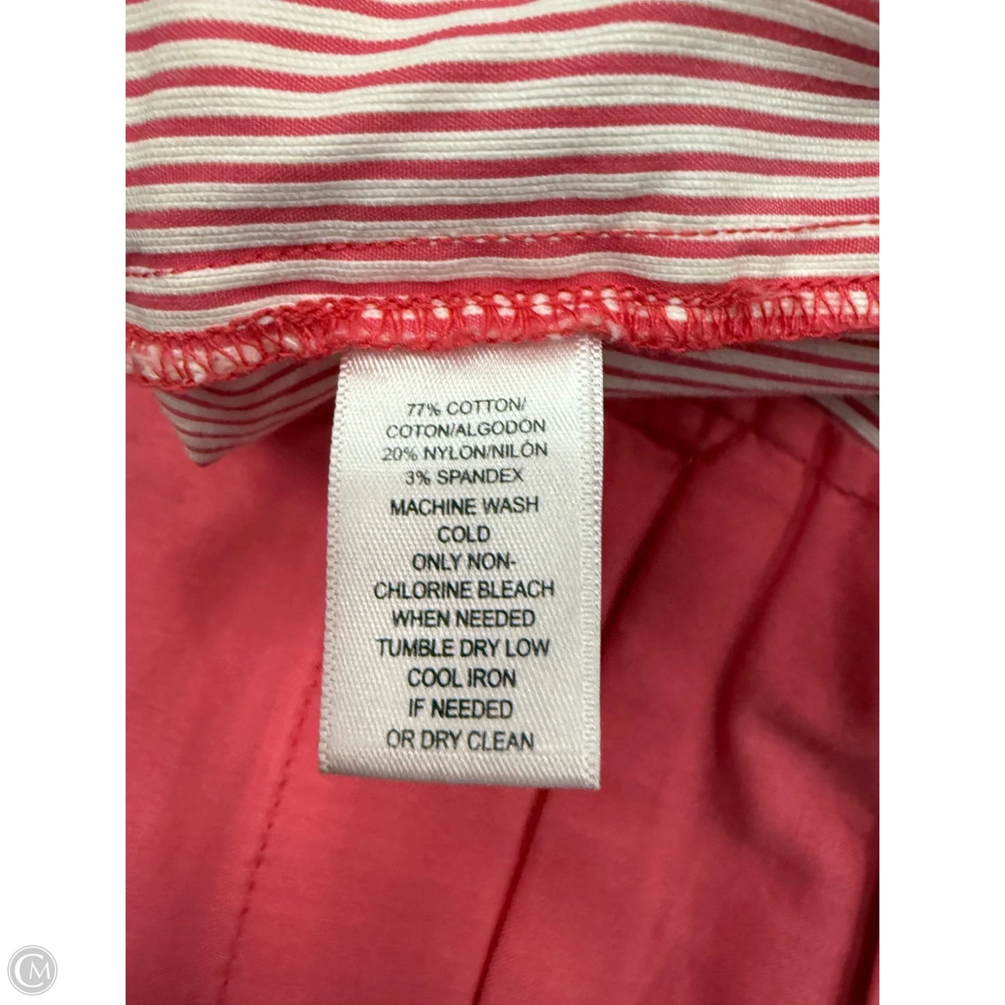 Shorts By Loft In Red & White, Size: 6