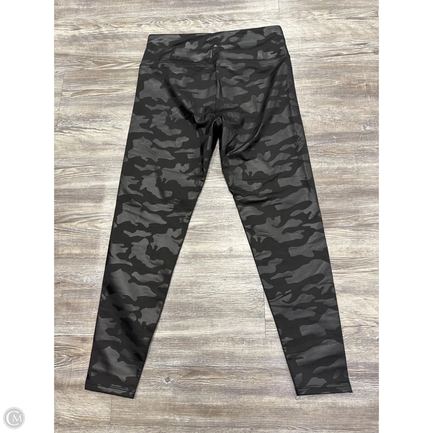 Athletic Leggings By Kyodan In Camouflage Print, Size: L