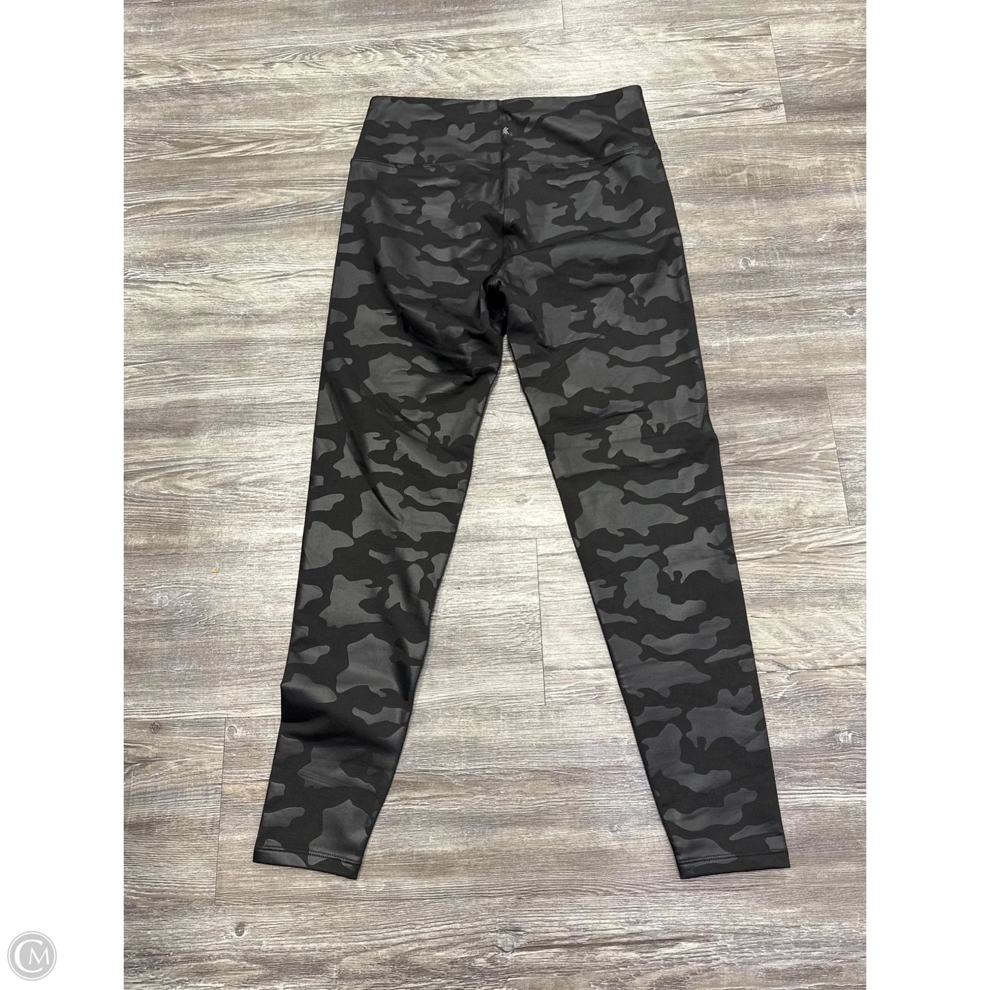Athletic Leggings By Kyodan In Camouflage Print, Size: M