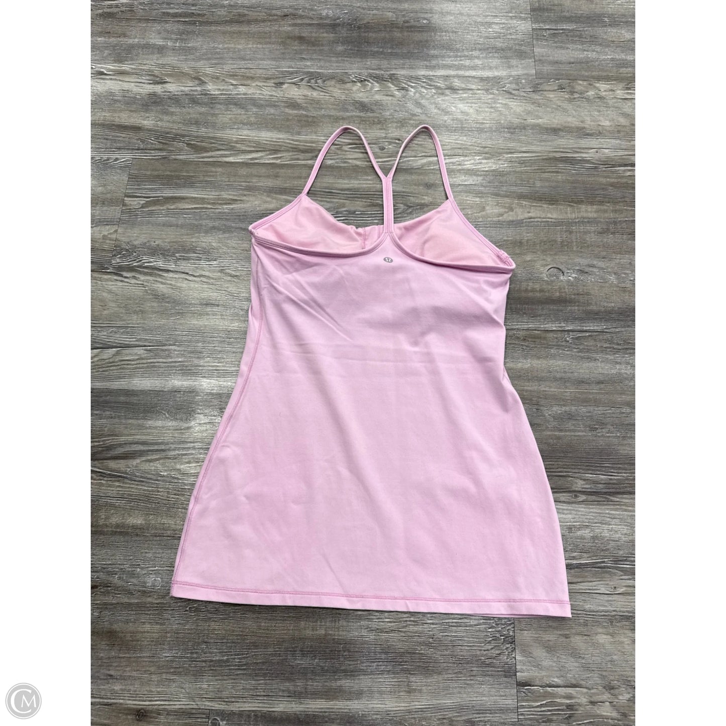 Athletic Tank Top By Lululemon In Pink, Size: M