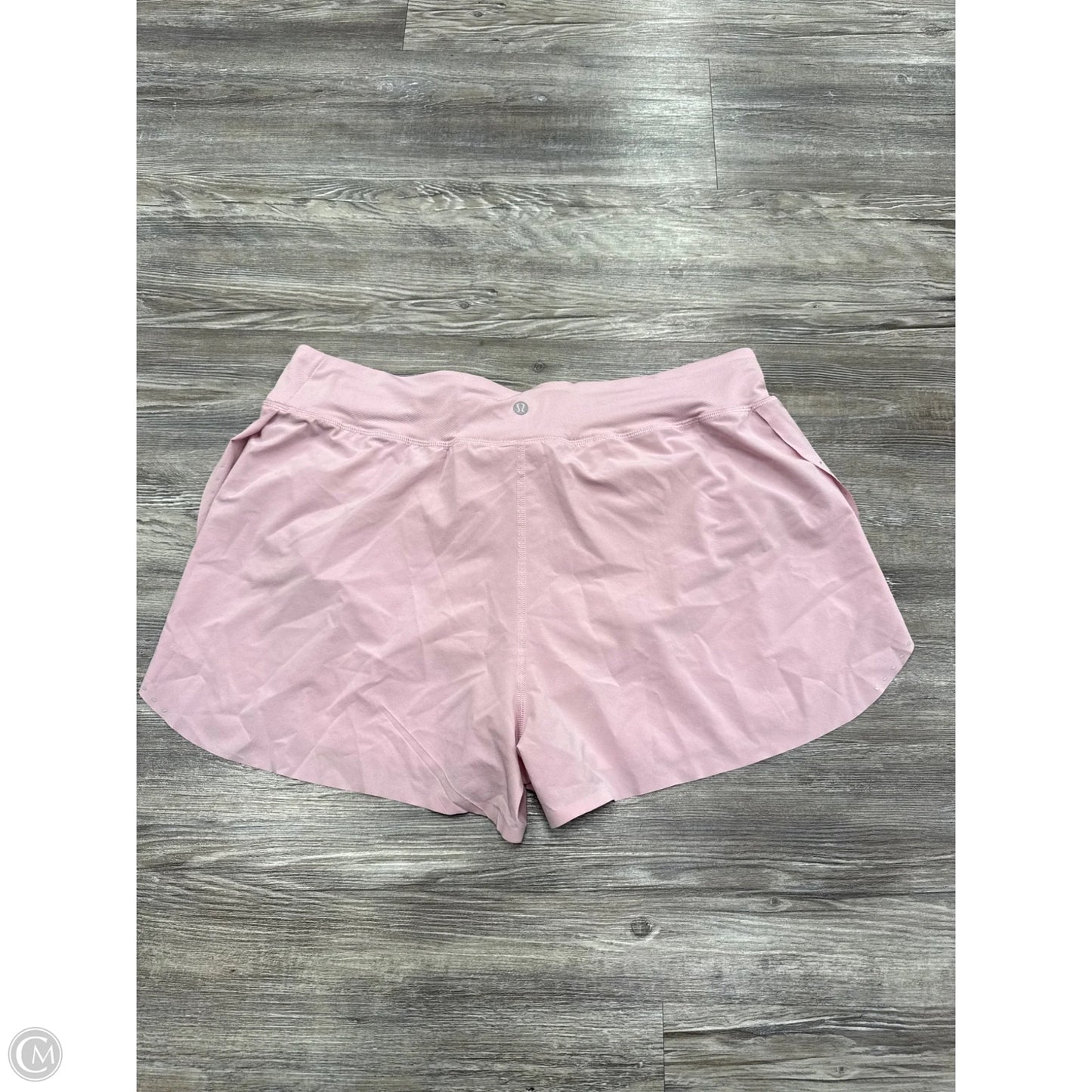 Athletic Shorts By Lululemon In Pink, Size: 12