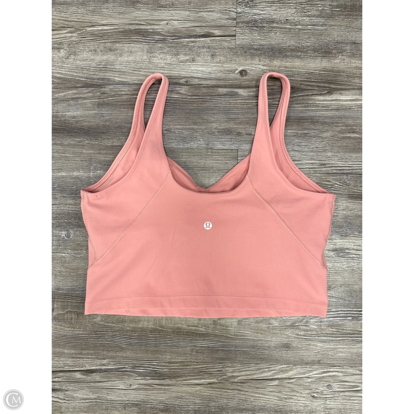 Athletic Tank Top By Lululemon In Pink, Size: M