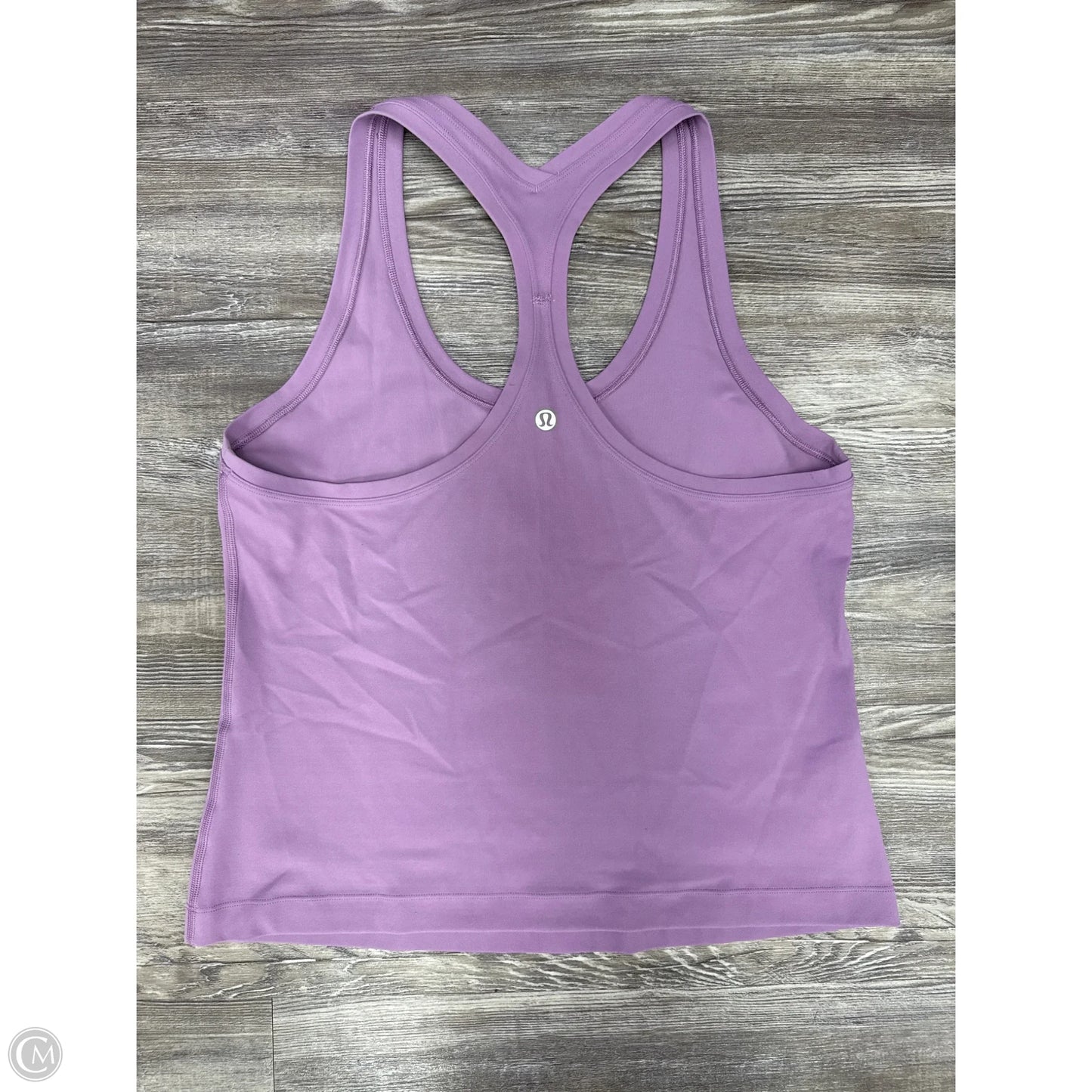 Athletic Tank Top By Lululemon In Purple, Size: M