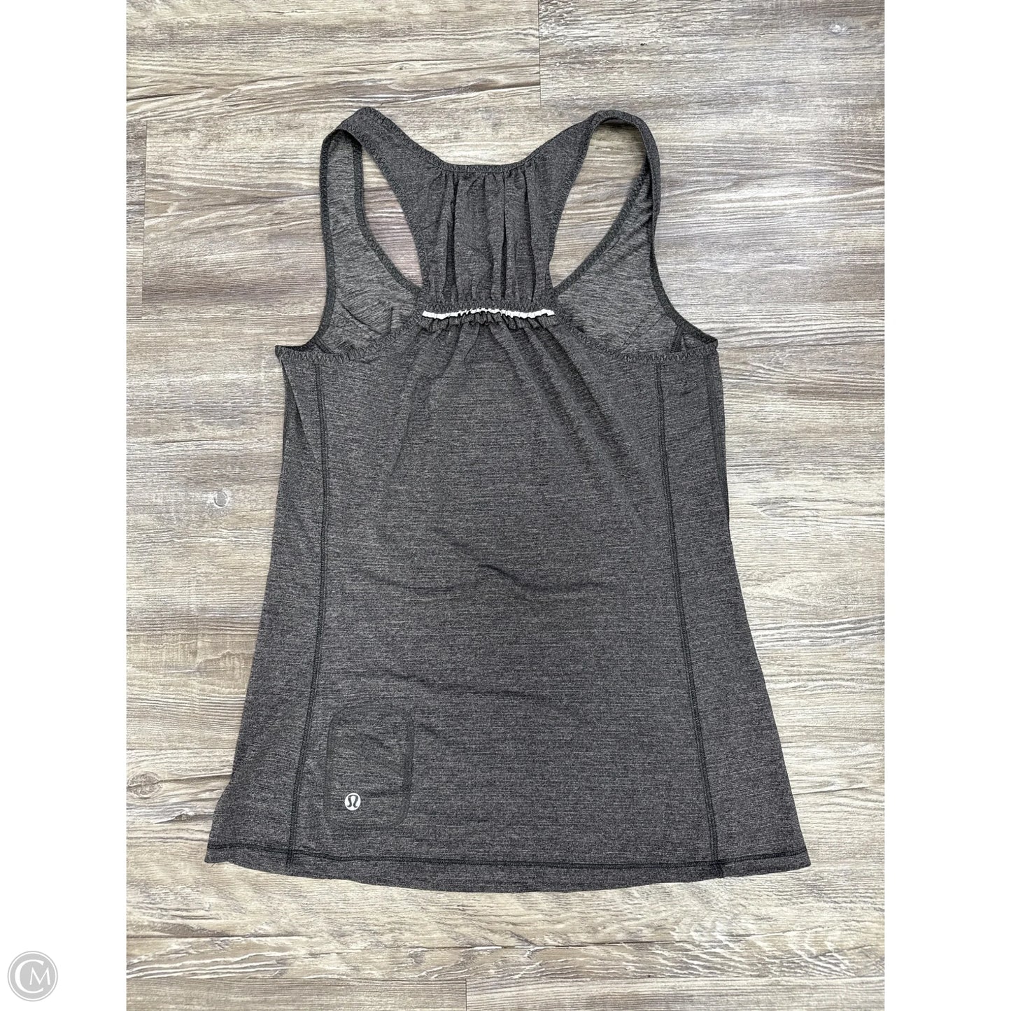 Athletic Tank Top By Lululemon In Grey, Size: S