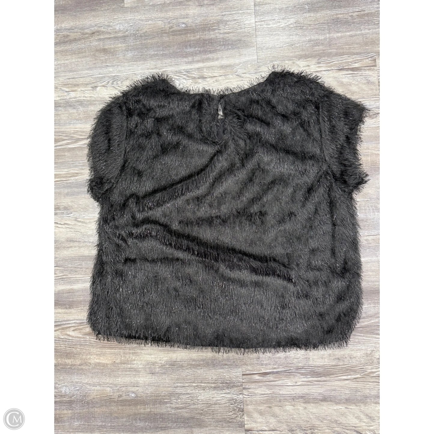 Top Sleeveless By Kori America In Black, Size: 2x