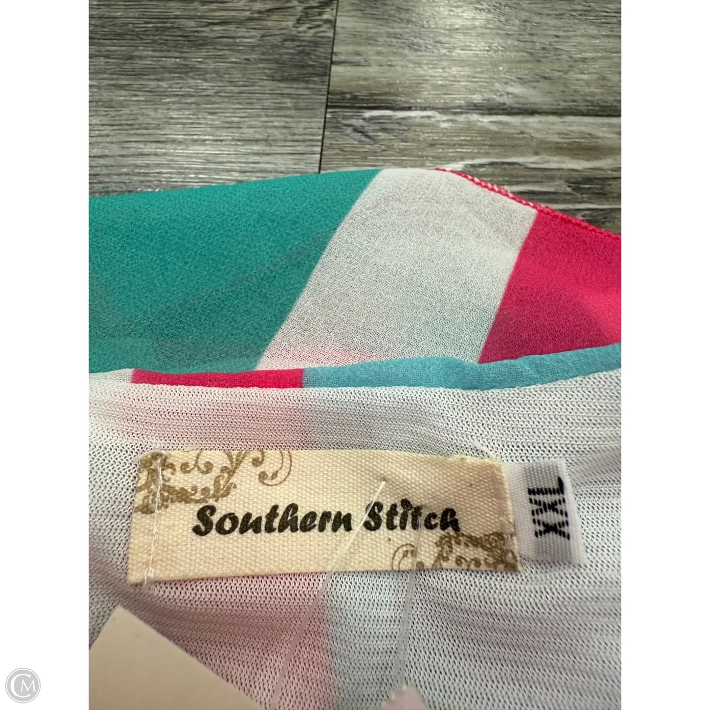 Top Sleeveless By Southern Stitch In Striped Pattern, Size: Xxl
