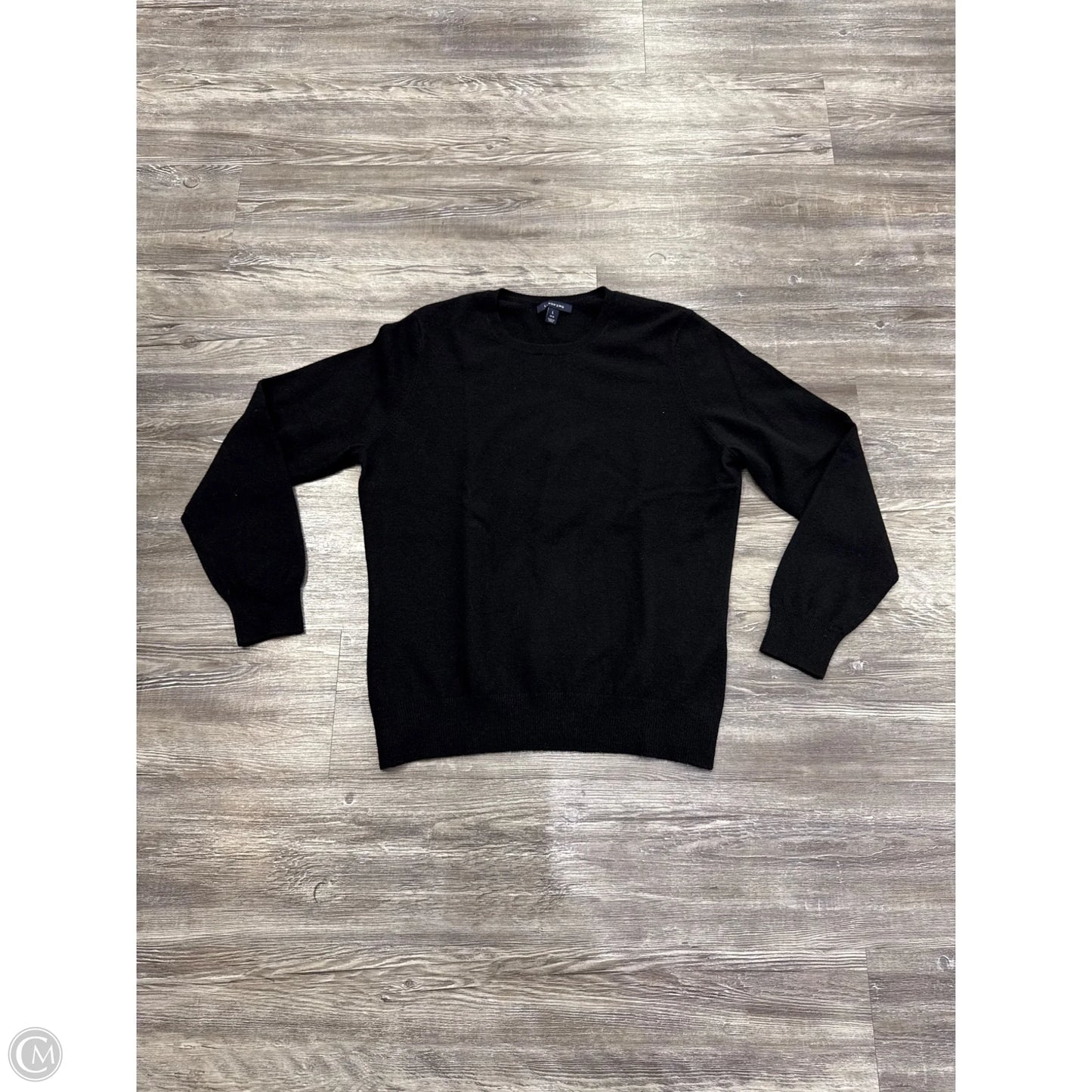 Sweater Cashmere By Lands End In Black, Size: L