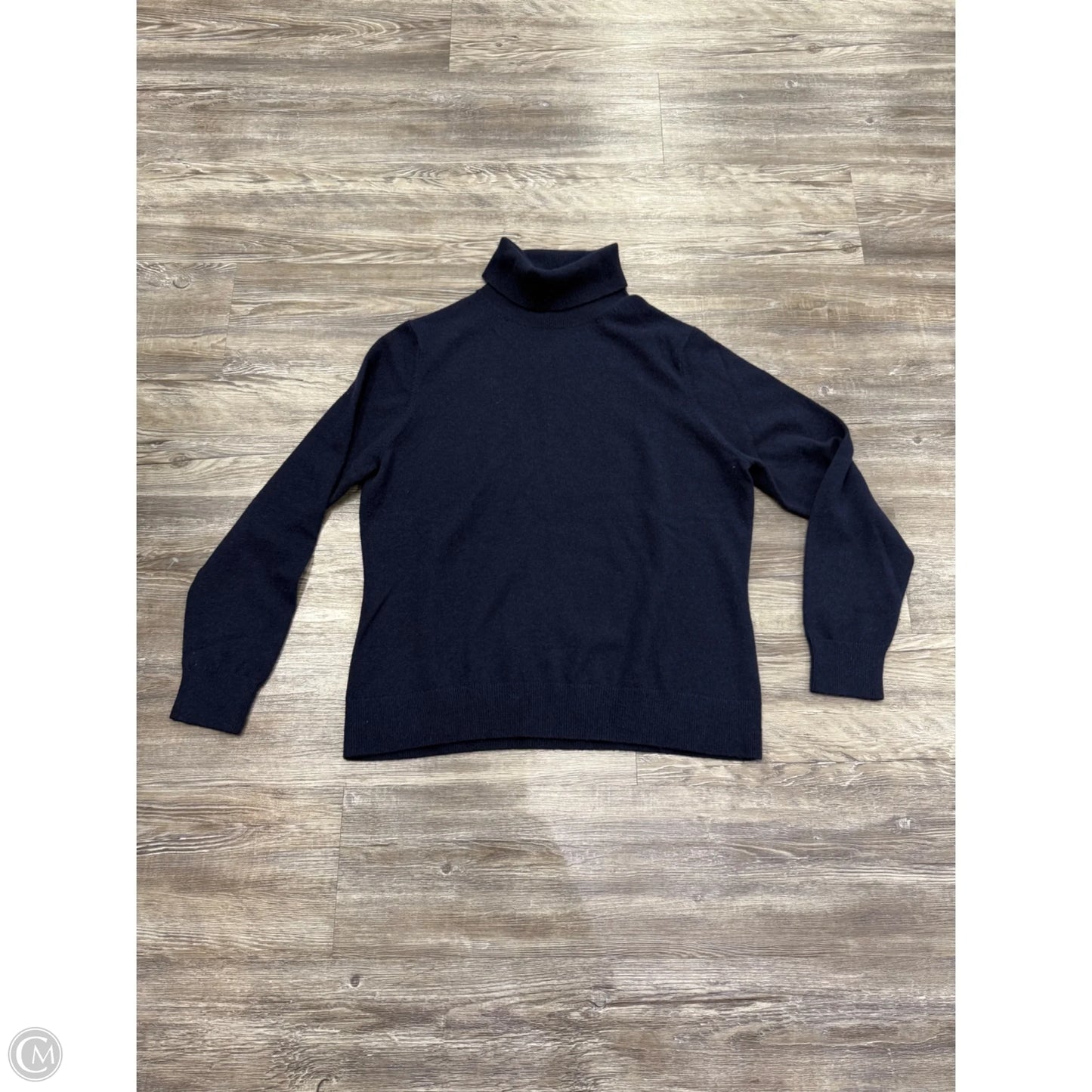 Sweater Cashmere By Lands End In Navy, Size: L