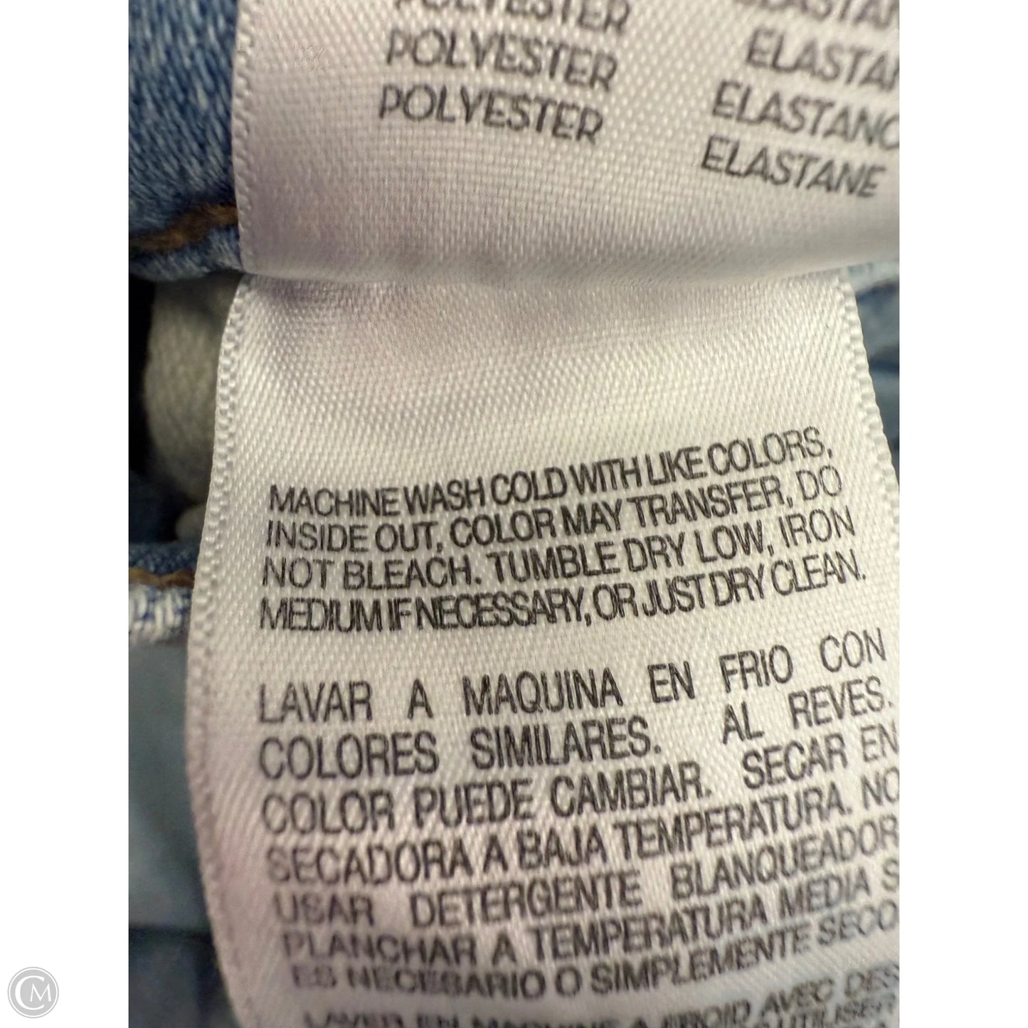 Jeans Wide Leg By Mother In Blue Denim, Size: 8