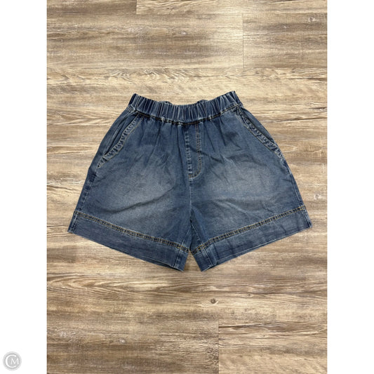 Shorts By Carbon38 In Blue Denim, Size: M