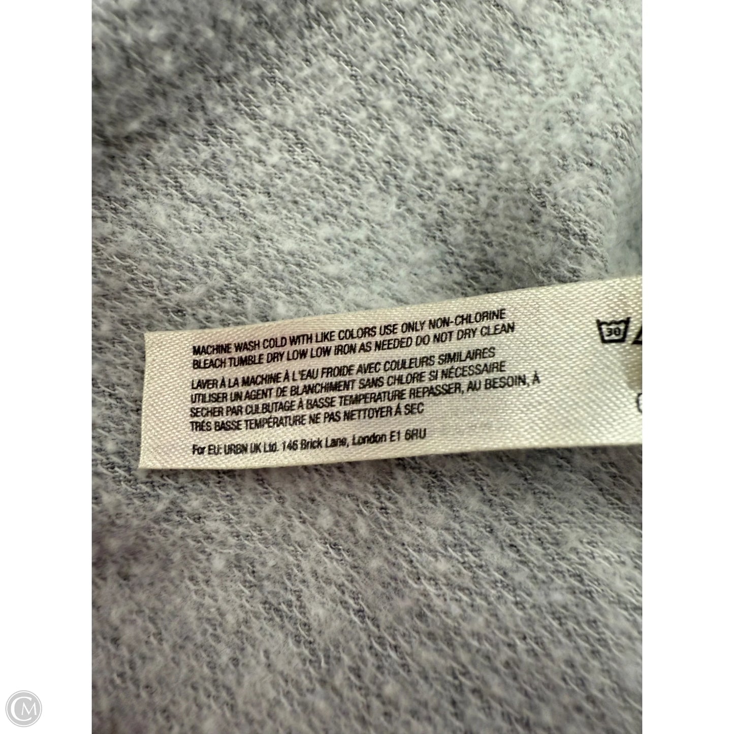 Athletic Sweatshirt Crewneck By Free People In Grey, Size: M
