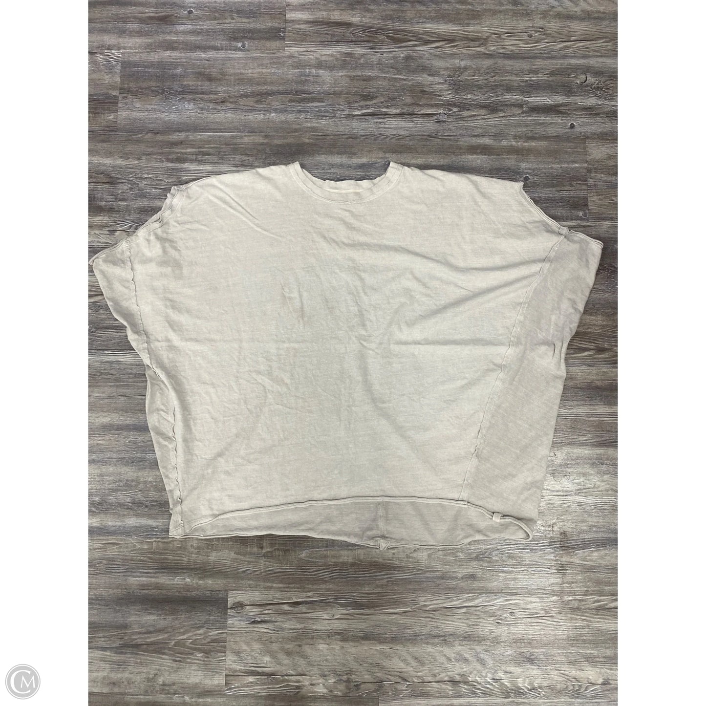 Top Short Sleeve By We The Free In Grey, Size: M