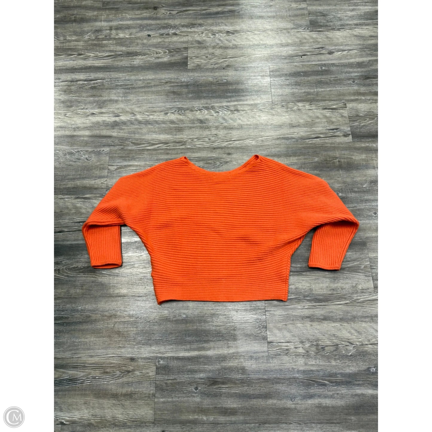 Sweater By Anthropologie In Orange, Size: S