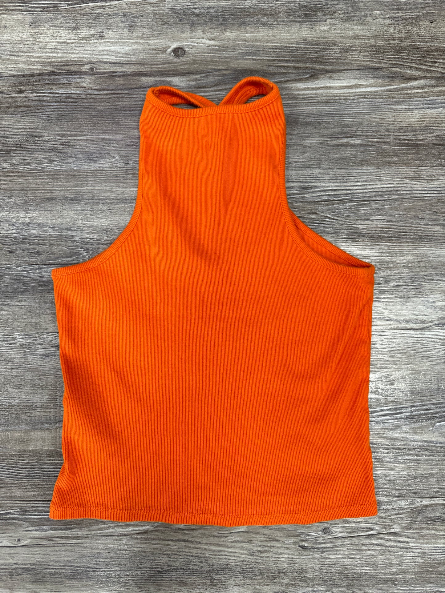 Top Sleeveless By Anthropologie In Orange, Size: S