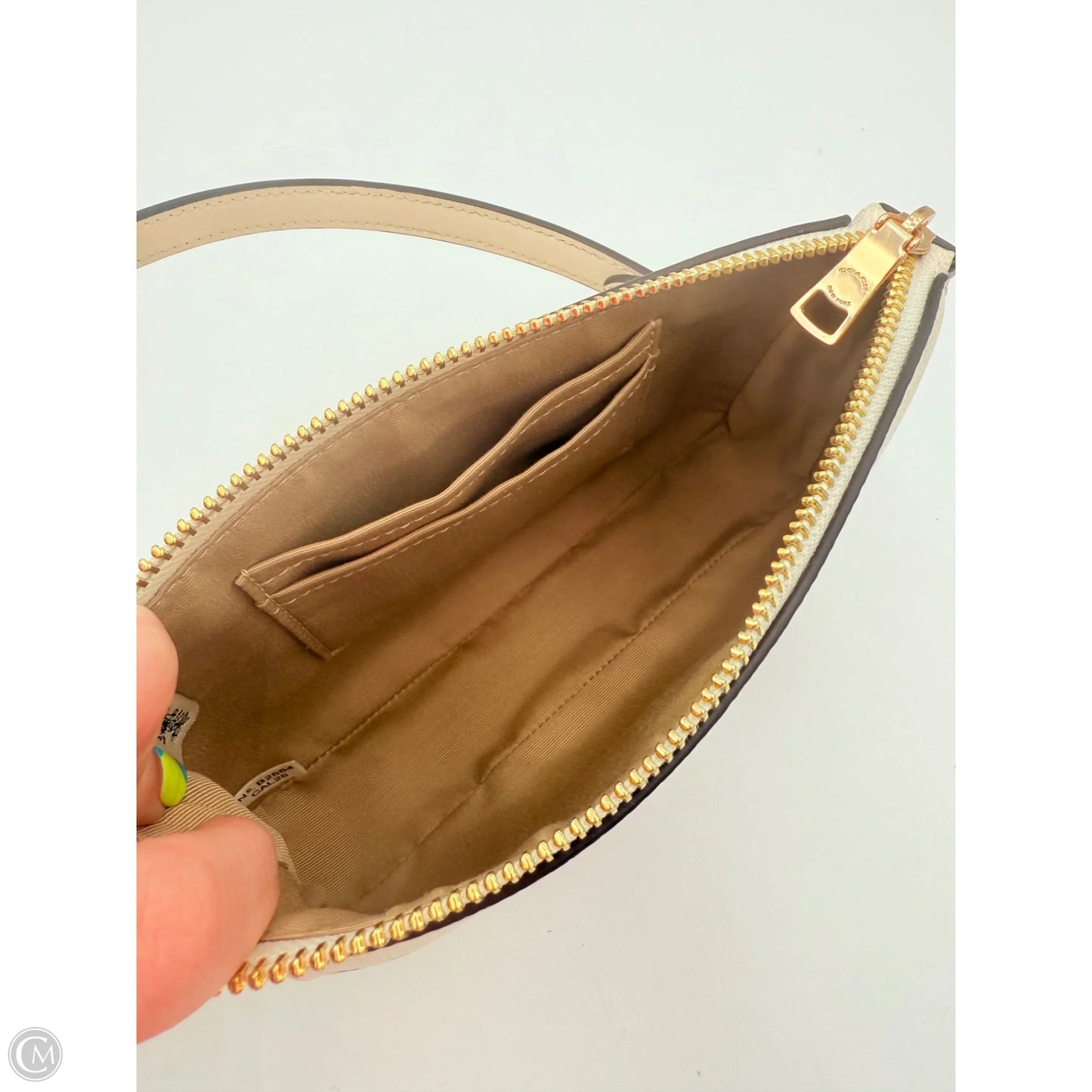 Handbag Designer By Coach, Size: Small