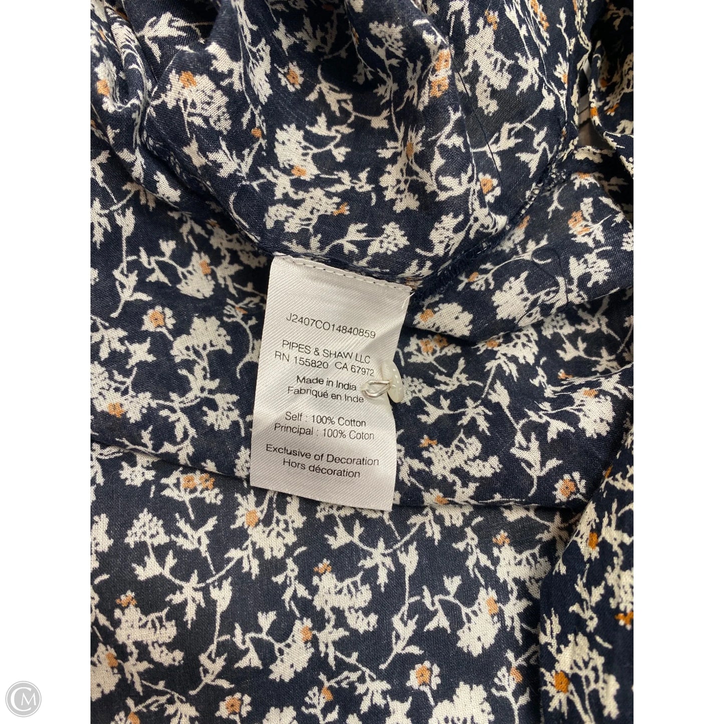 Top Long Sleeve By Veronica Beard In Floral Print, Size: Sp