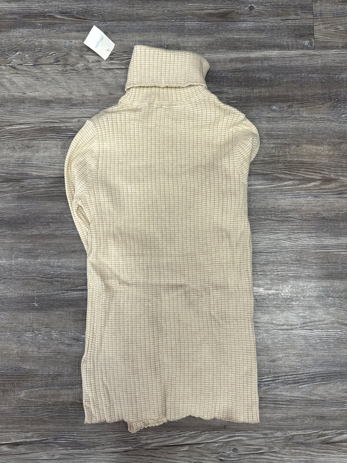 Sweater By J Mclaughlin In Tan & White, Size: S