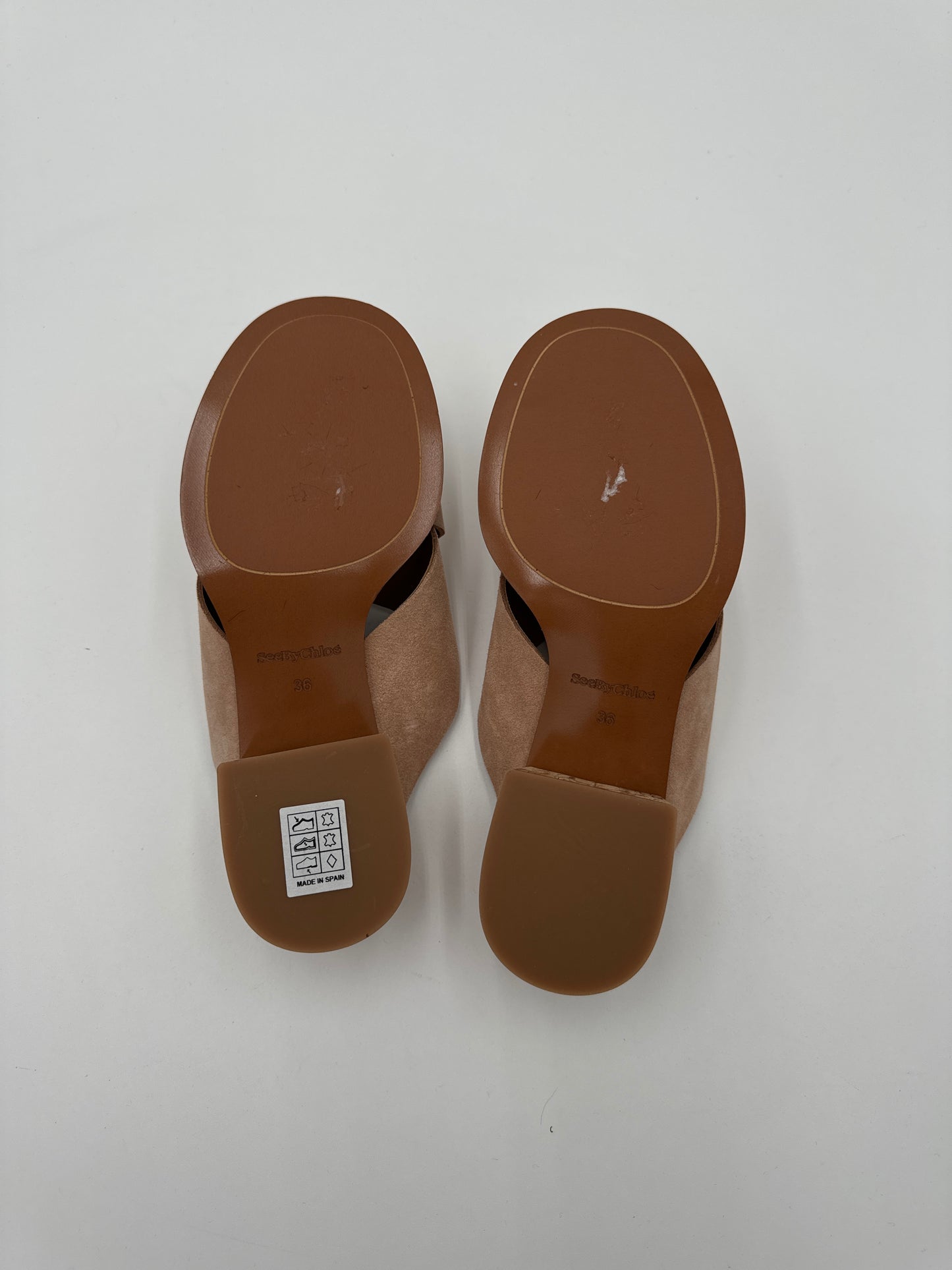 Shoes Designer By See By Chloe In Brown, Size: 6