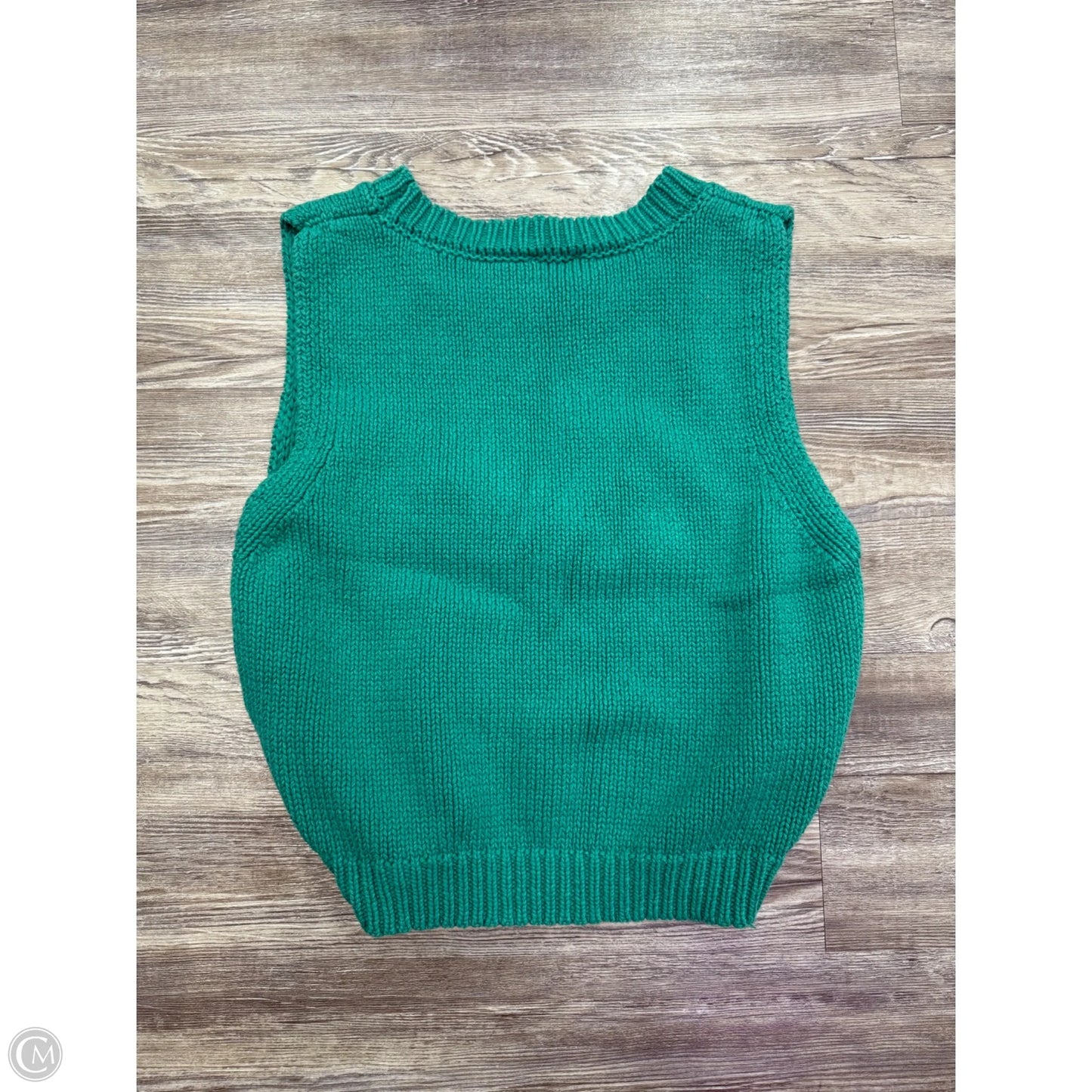 Sweater By Le Lis In Green & Pink, Size: M
