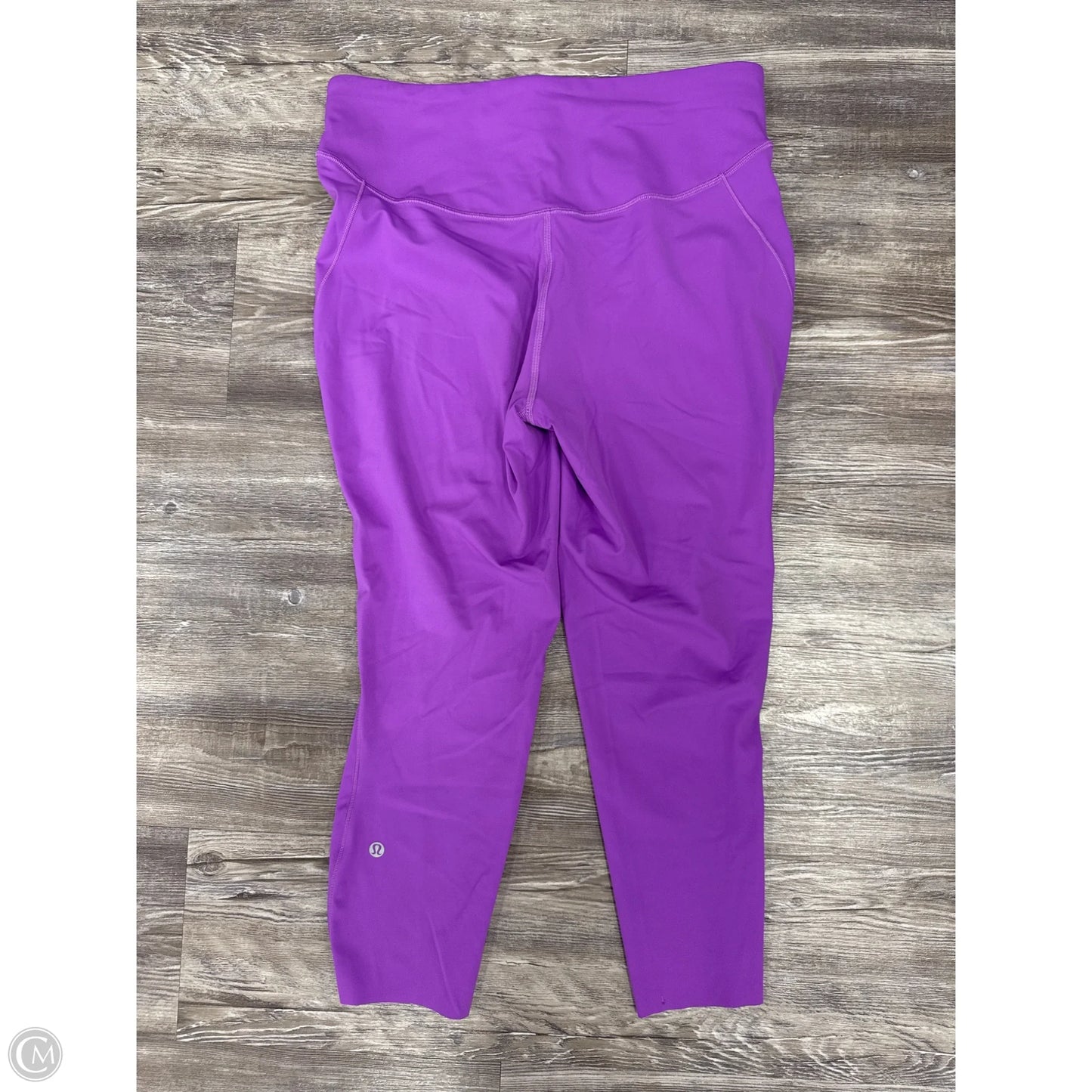 Athletic Leggings By Lululemon In Purple, Size: 12