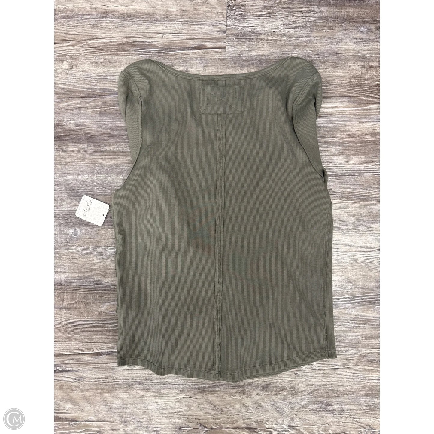 Top Long Sleeve By We The Free In Green, Size: Xl