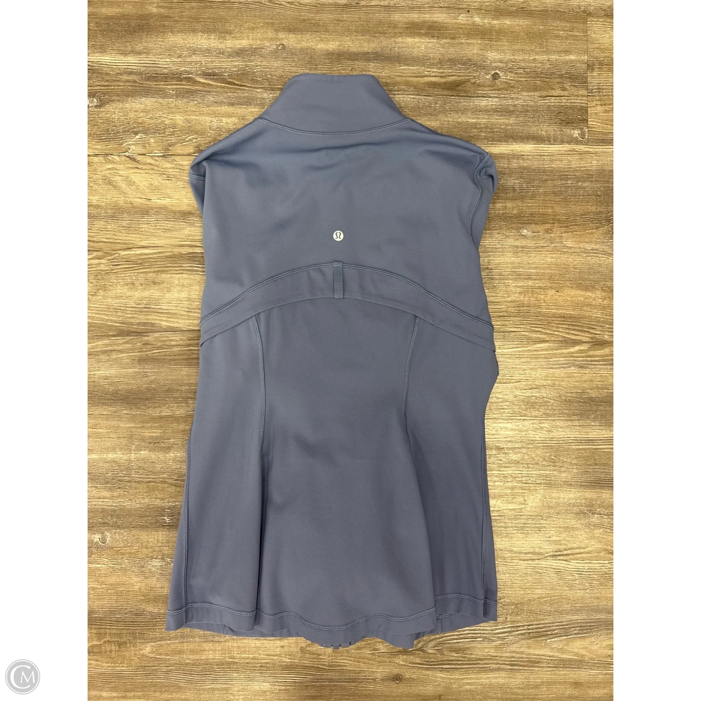 Athletic Jacket By Lululemon In Blue, Size: 12