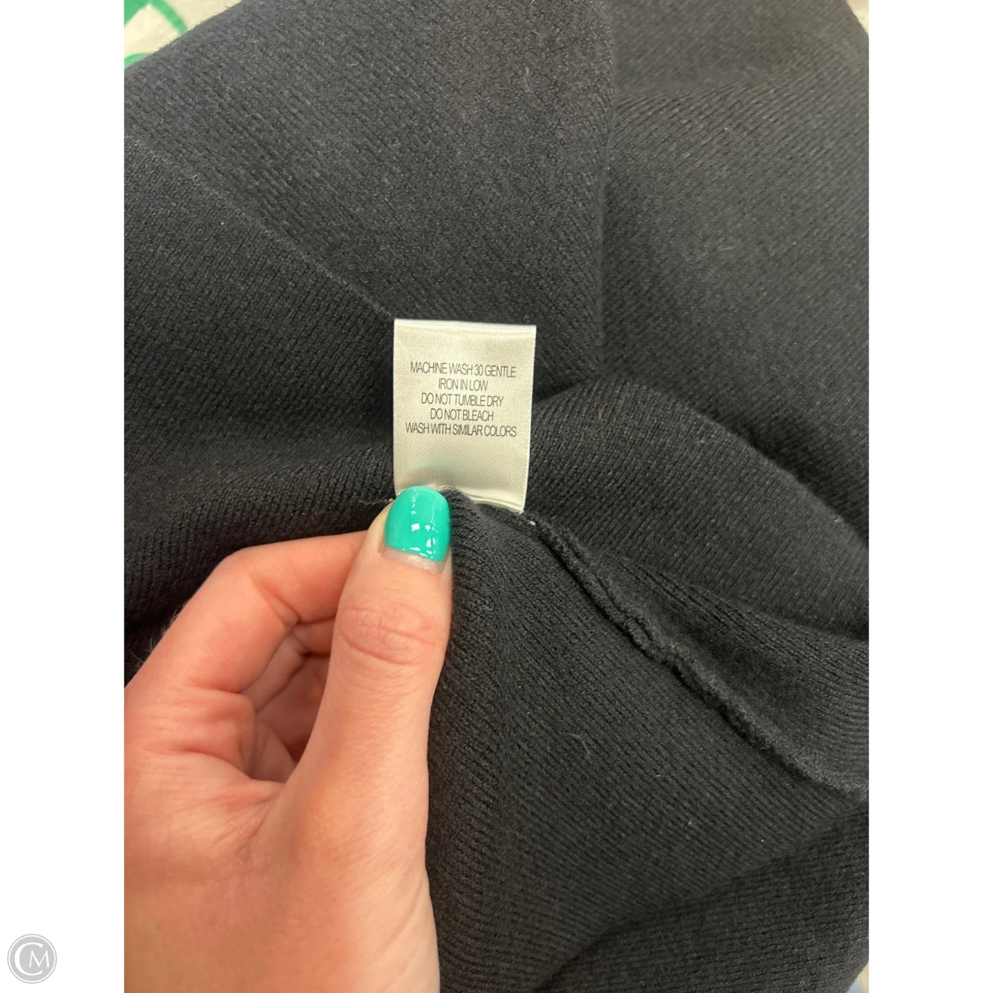 Sweater Designer By Rielle In Black, Size: 1x