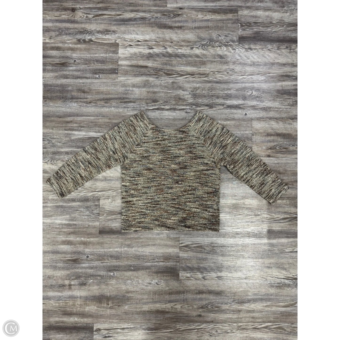 Top 3/4 Sleeve By Sessun In Beige, Size: S
