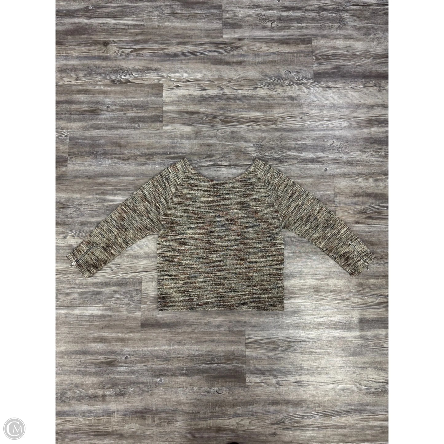 Top 3/4 Sleeve By Sessun In Beige, Size: S