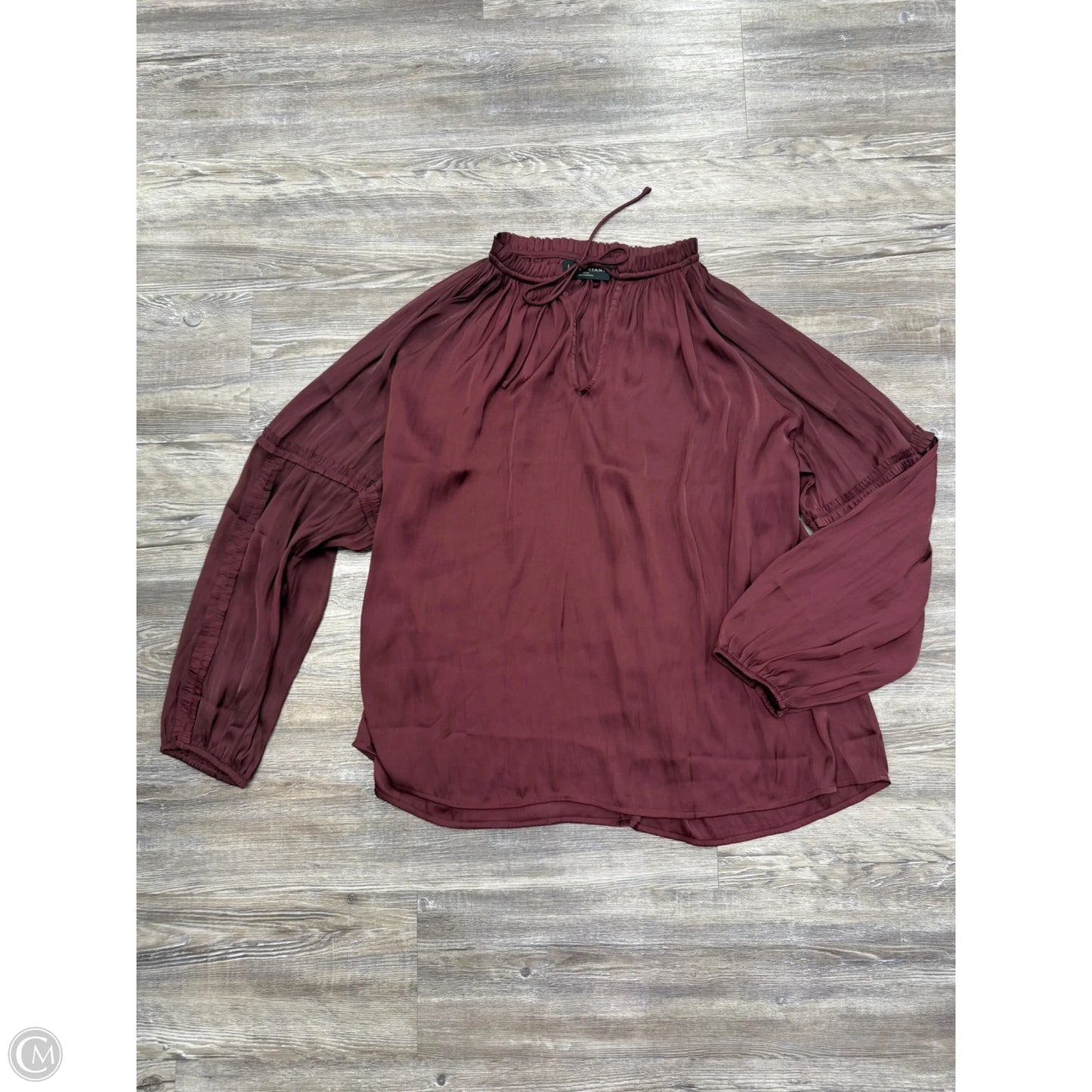 Top Long Sleeve By Lane Bryant In Purple, Size: 18