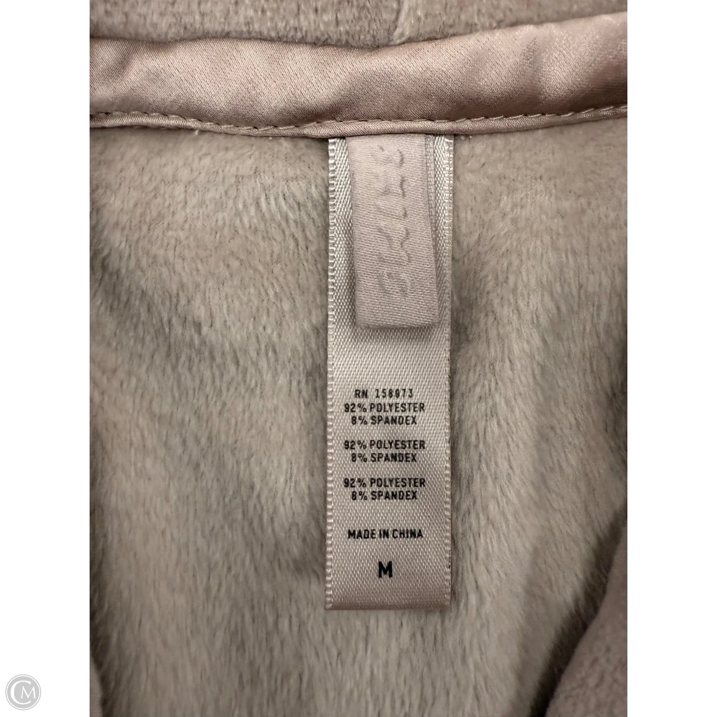 Jacket Fleece By Skims In Pink, Size: M
