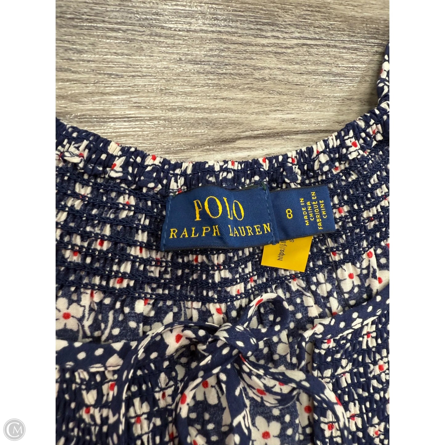 Romper By Polo Ralph Lauren In Floral Print, Size: 8
