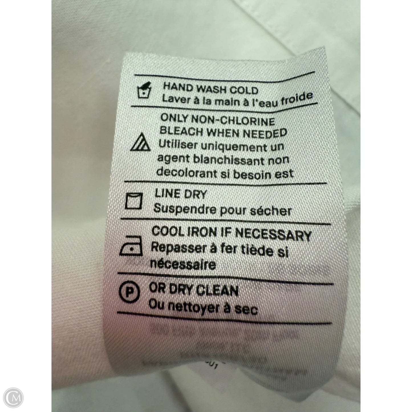 Top Short Sleeve By Vince In White, Size: S