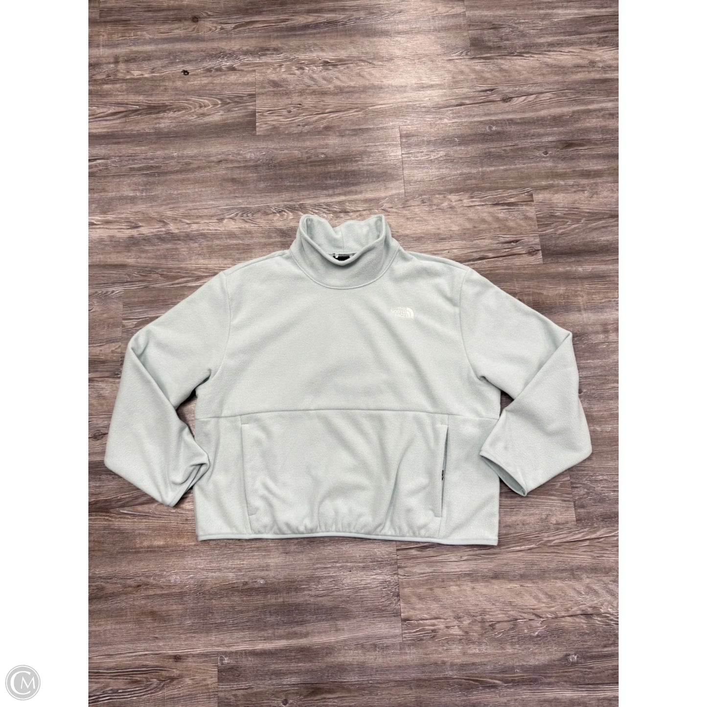Athletic Sweatshirt Collar By The North Face In Blue, Size: Xl