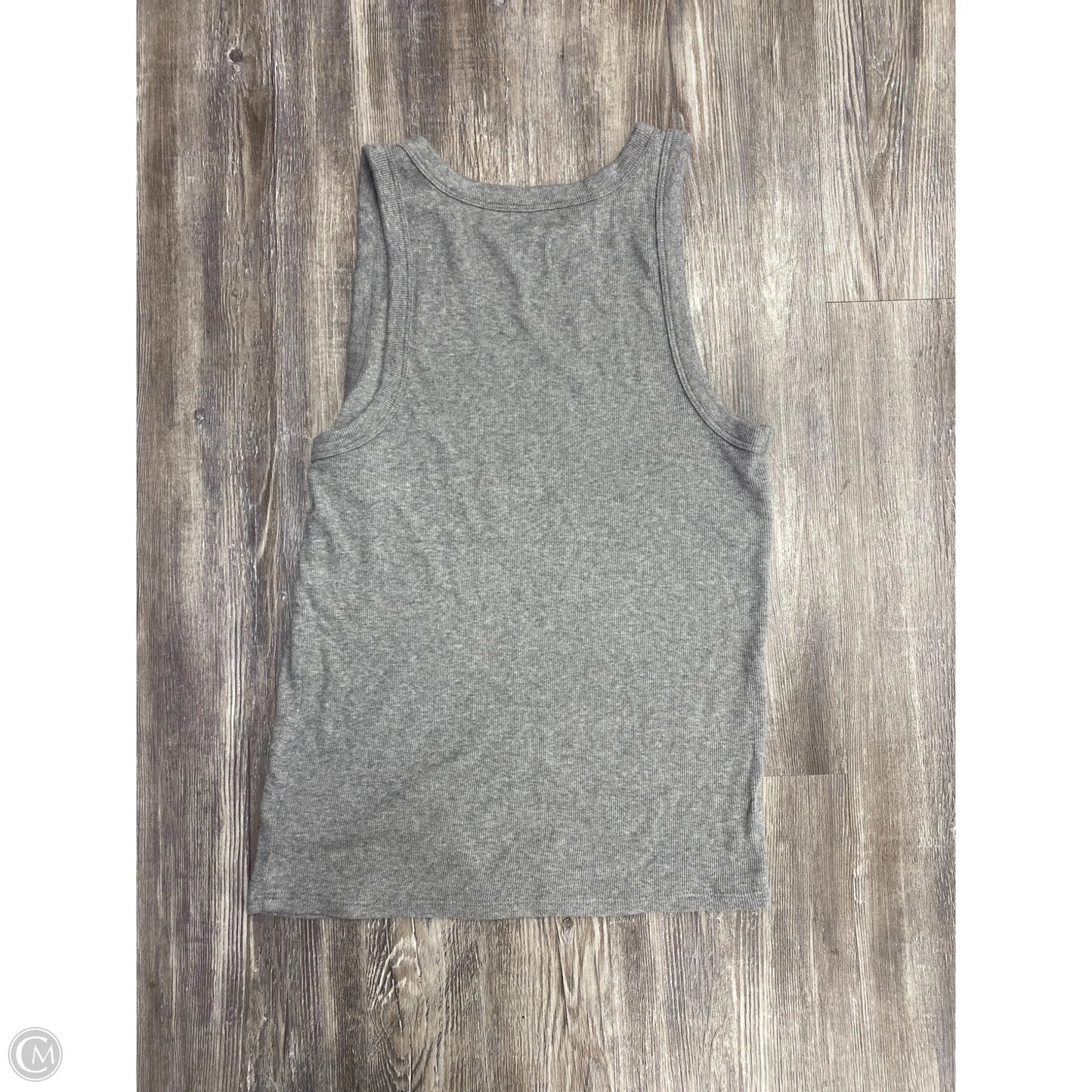 Top Sleeveless Basic By A New Day In Grey, Size: Xl