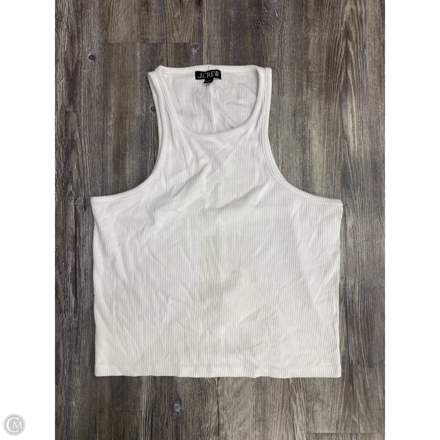 Top Sleeveless Basic By J. Crew In White, Size: Xl