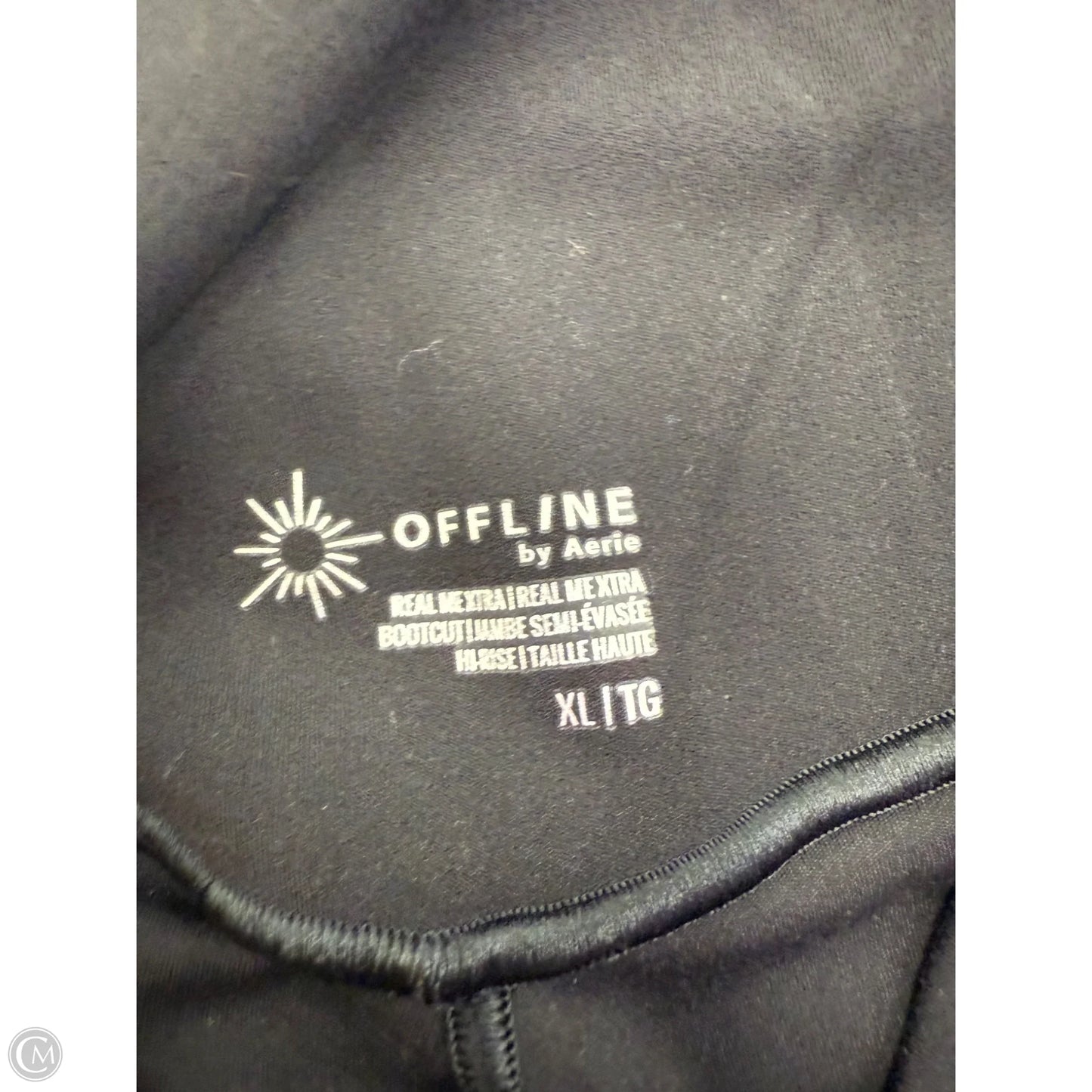 Athletic Pants By Aerie In Black, Size: Xl