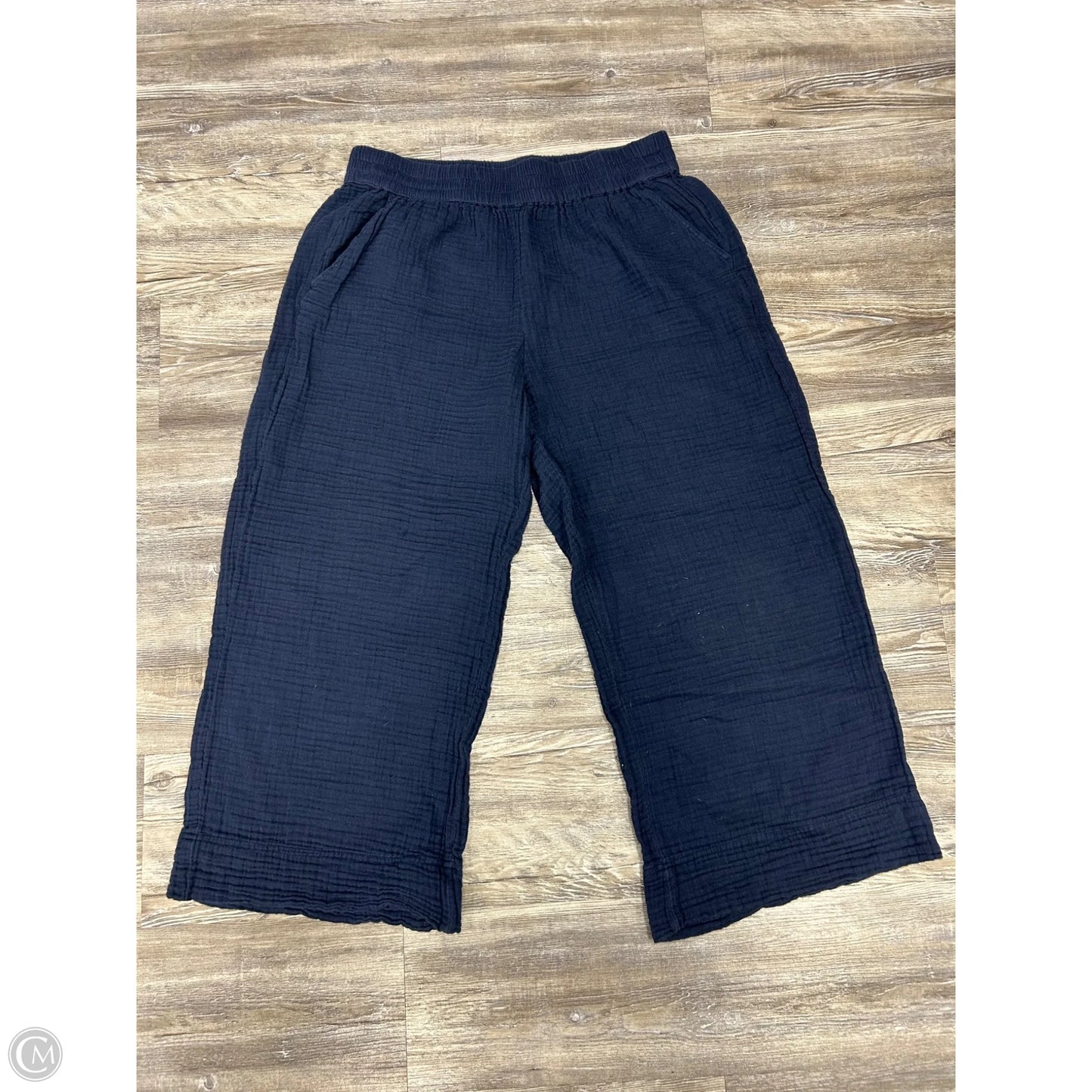 Pants Wide Leg By Lou And Grey In Navy, Size: Xl
