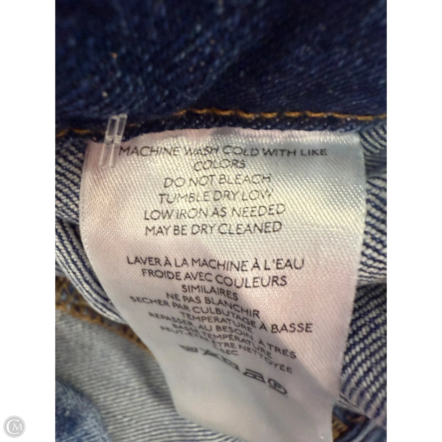 Jeans Wide Leg By Pilcro In Blue Denim, Size: 26