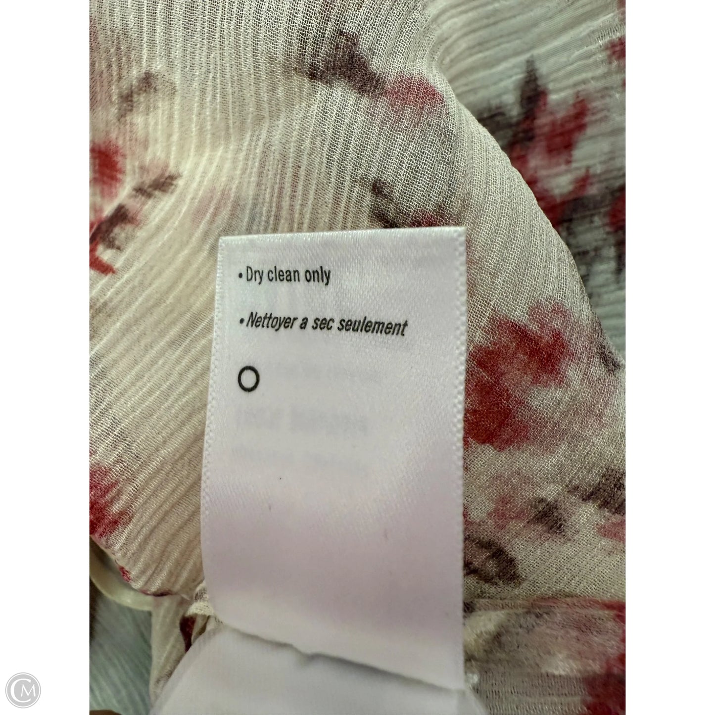 Top Short Sleeve By Paige In Floral Print, Size: M