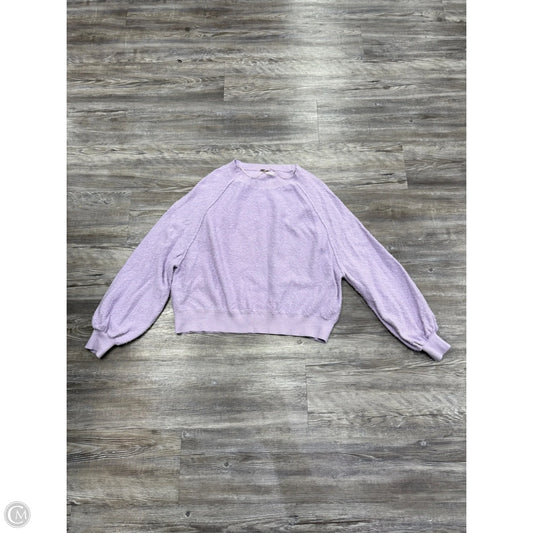 Sweater By Free People In Purple, Size: S