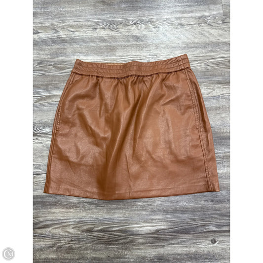 Skirt Mini & Short By Wilfred In Brown, Size: S