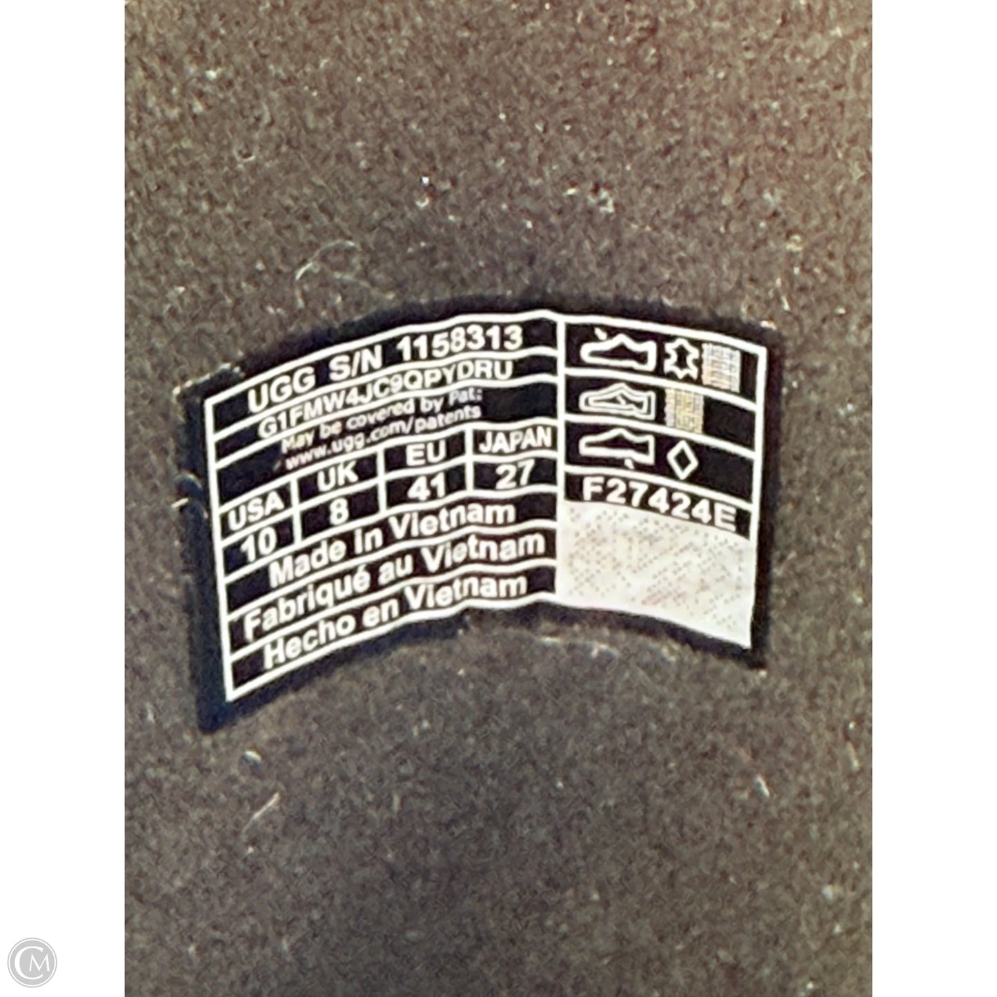 Boots Designer By Ugg In Black, Size: 10