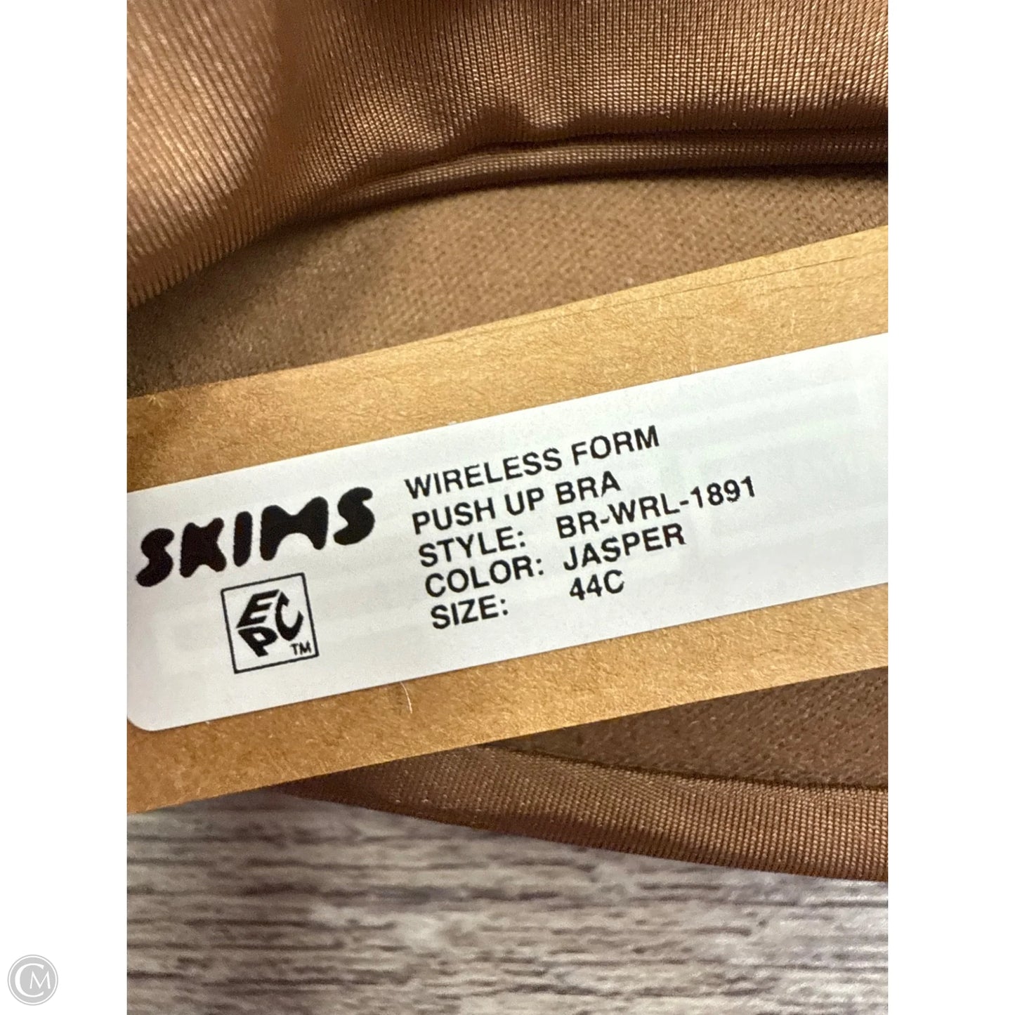 Bra By Skims In Brown, Size: 2x