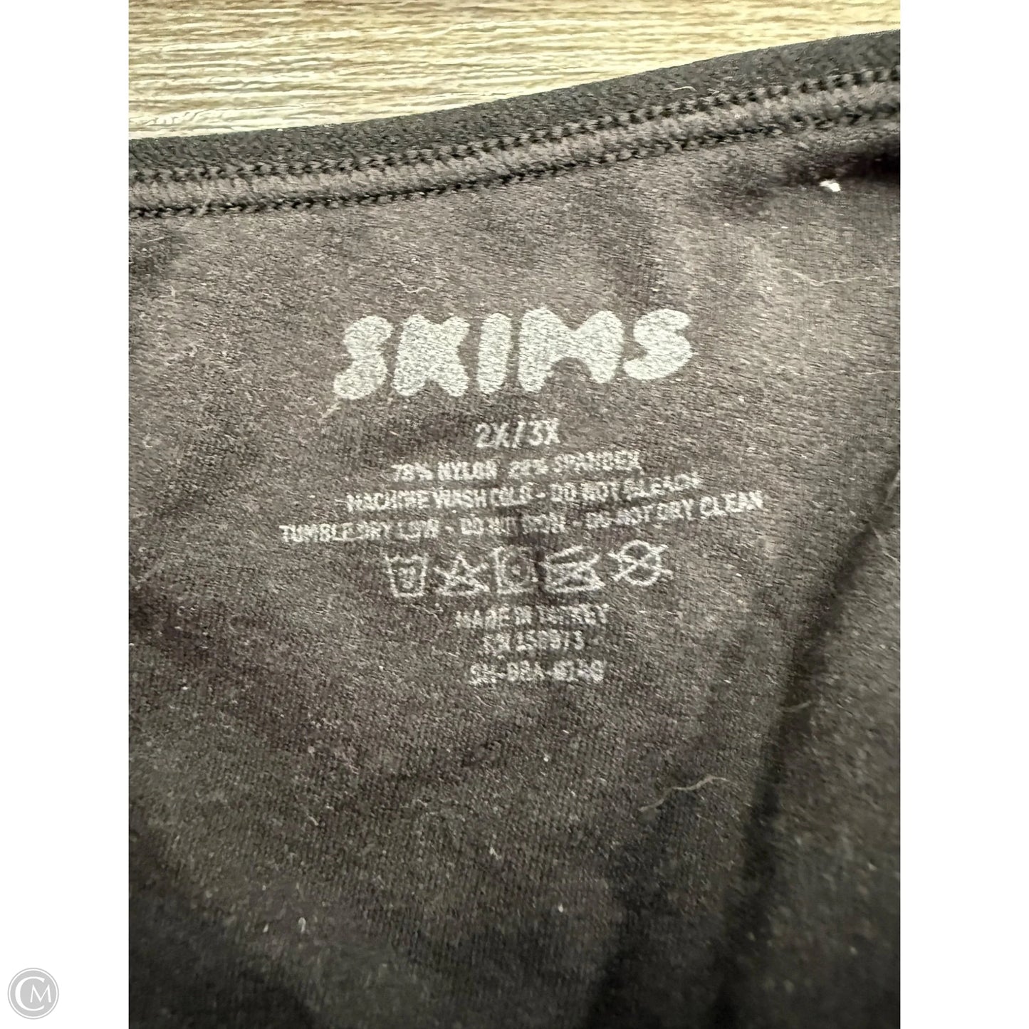 Bra By Skims In Black, Size: 2x