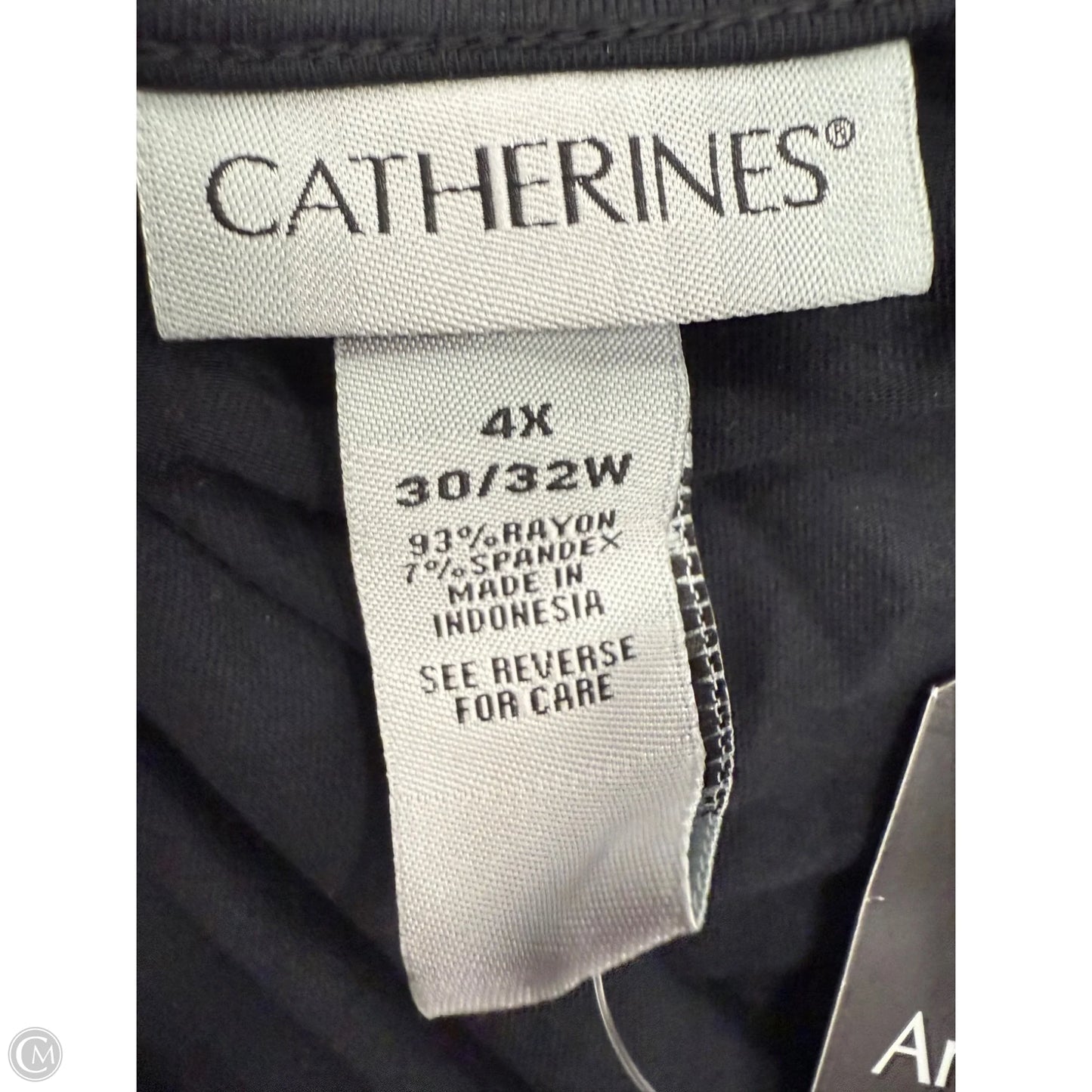 Dress Casual Short By Catherines In Black, Size: 3x