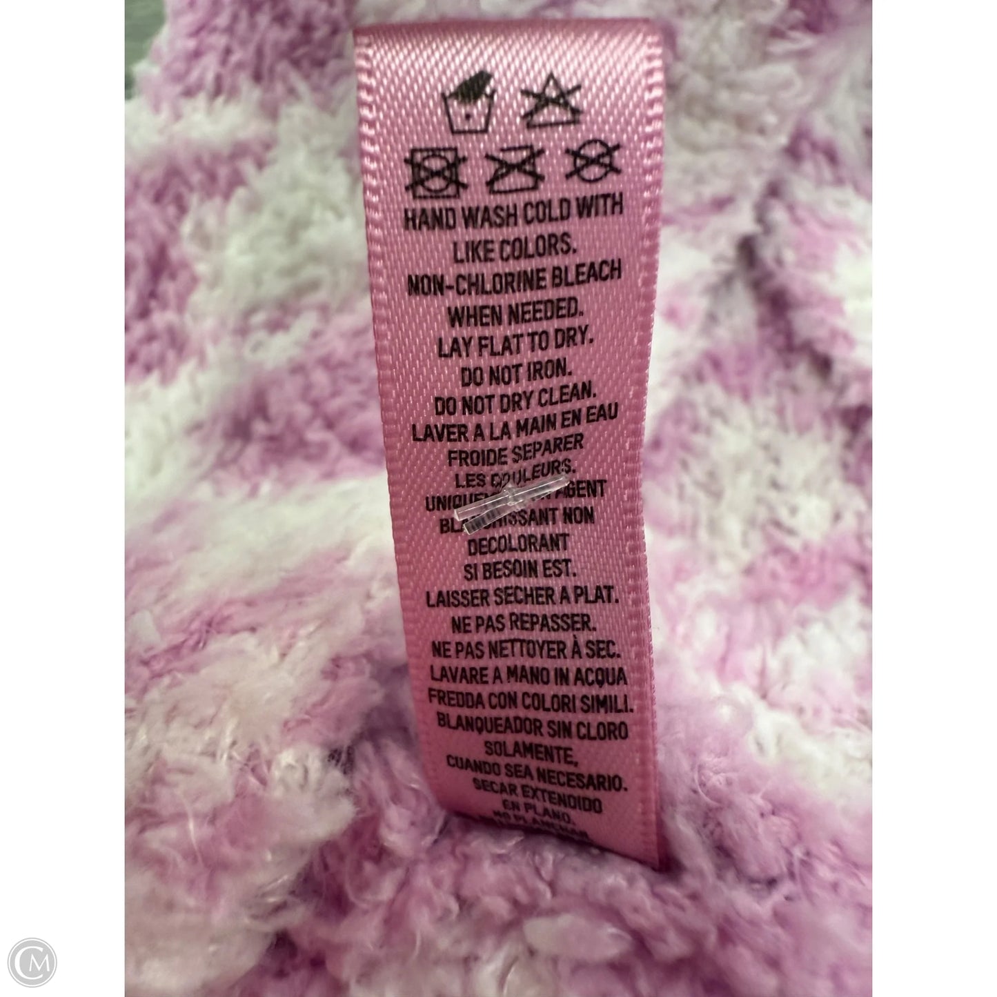 Sweater By Skims In Plaid Pattern, Size: S