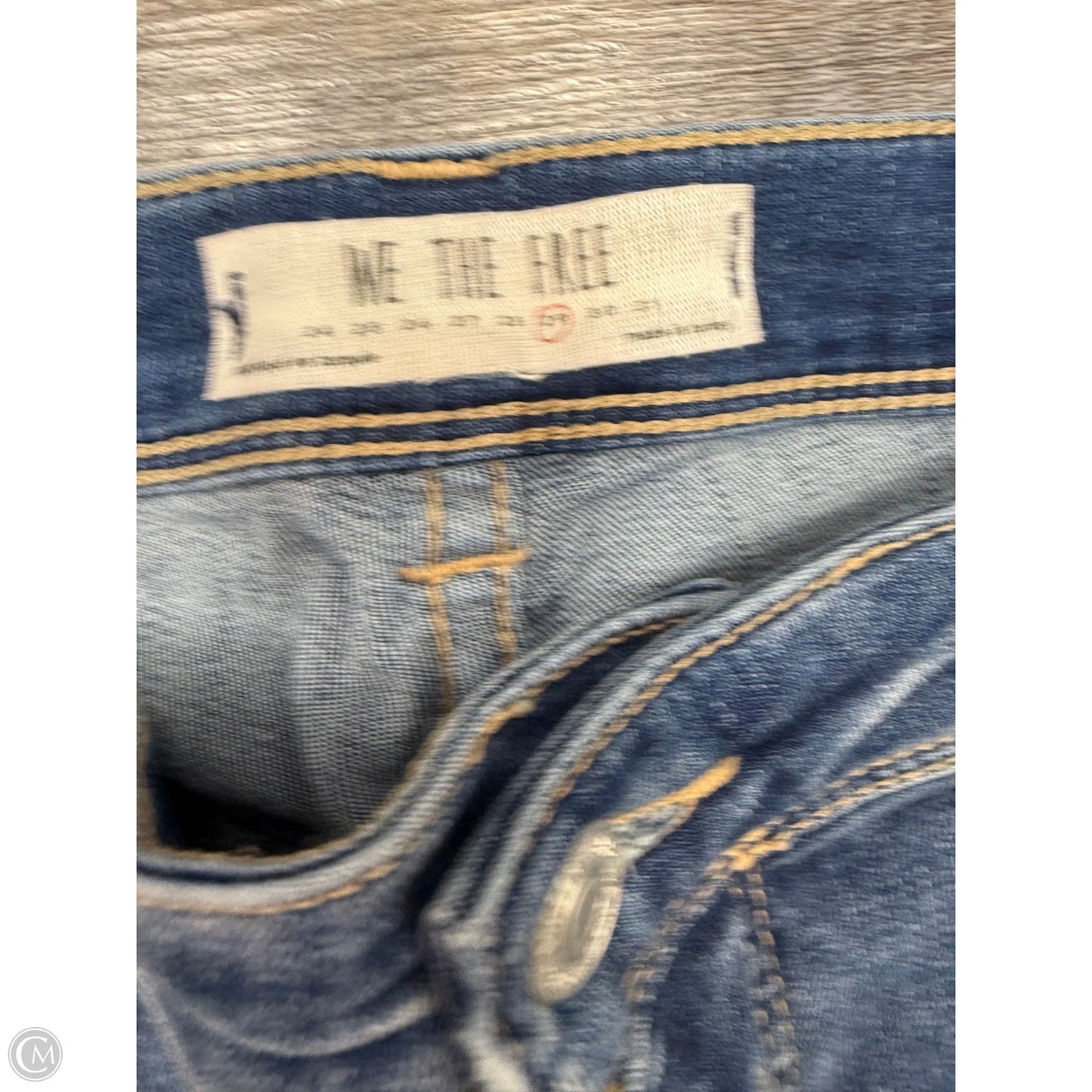 Jeans Boot Cut By We The Free In Blue Denim, Size: 10