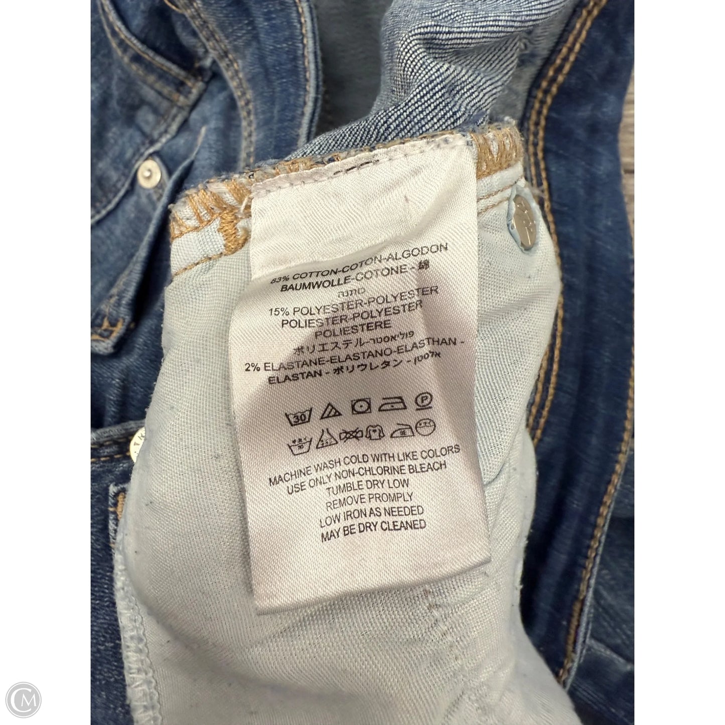 Jeans Boot Cut By We The Free In Blue Denim, Size: 10