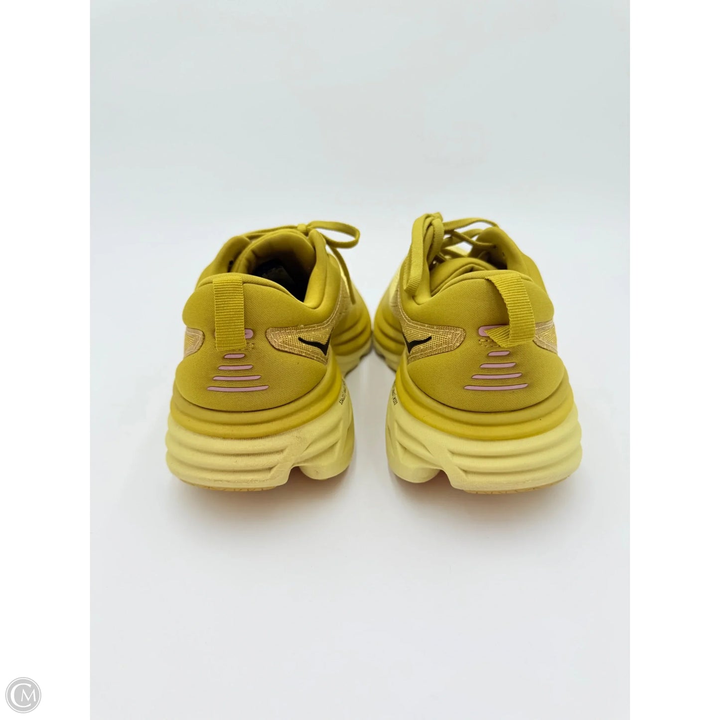 Shoes Athletic By Hoka In Yellow, Size: 9